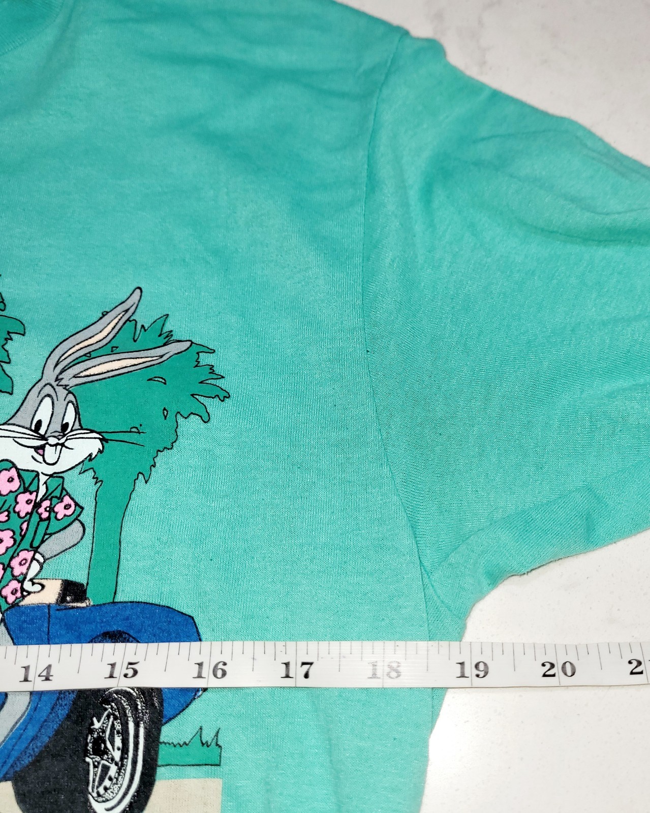VTG 80s Bugs Bunny Miami Vice Looney Tunes 1987 Made In USA 80s L Teejays Tag gallery