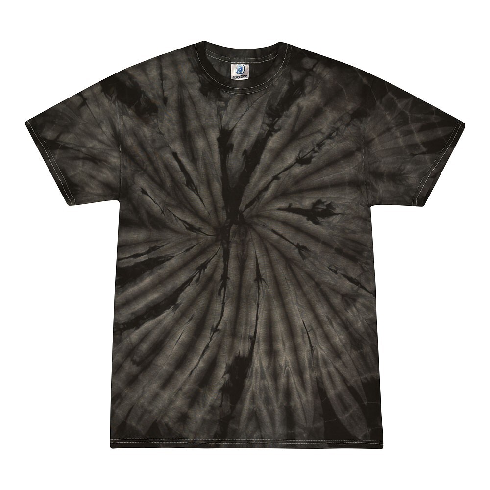 Pick a Black Tie Dye T-Shirts Adult S M L XL 2XL 3XL Cotton Colortone gallery