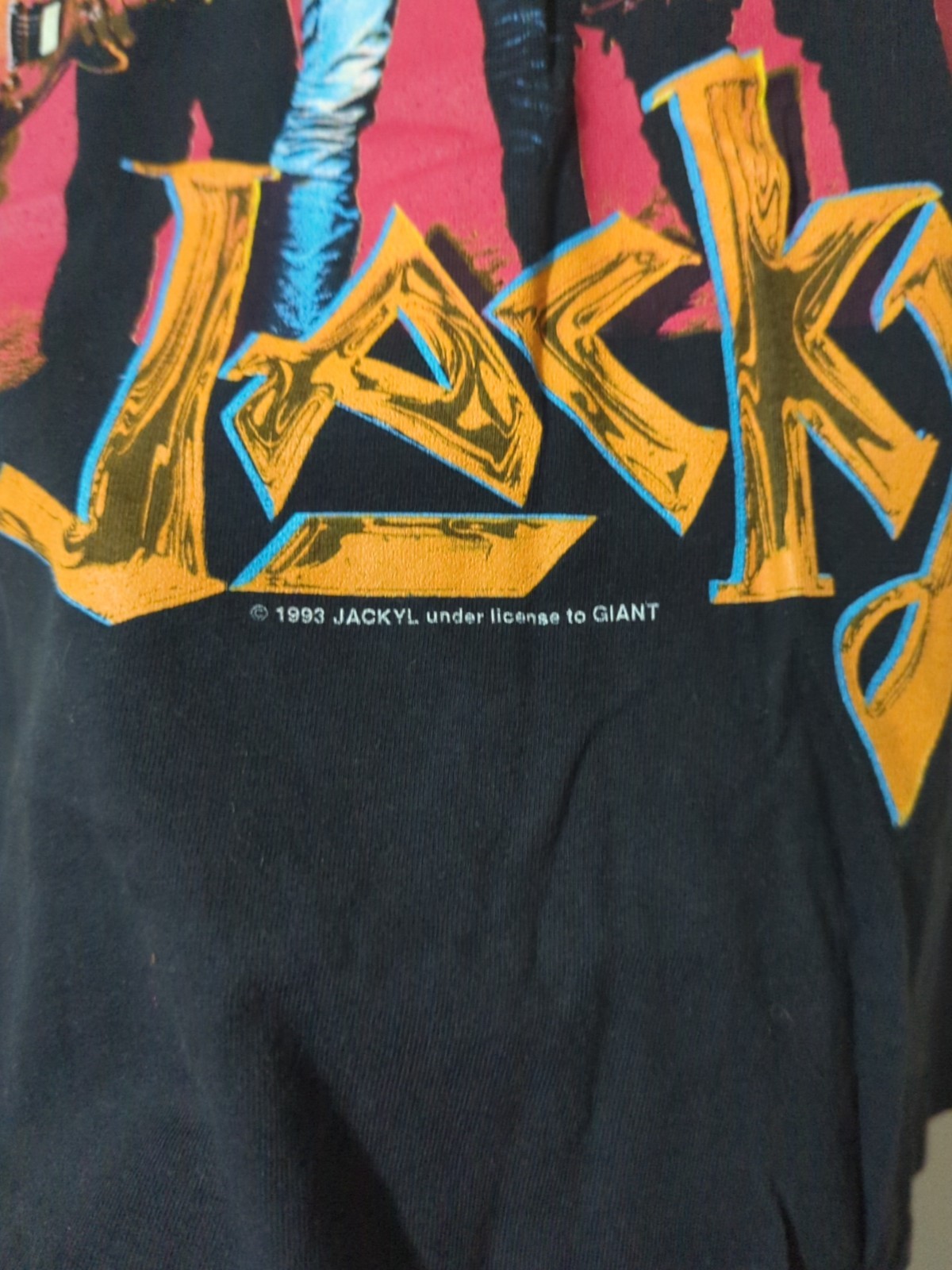 90s Band 1993 Jackyl Always On Tour T Shirt By Sof Tee Teehays Giant Men L S5 gallery