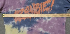 Flatbush Zombies In Super Bloom Ankh Med Tie Dye Band Tee Shirt 21″ W X 29″ L