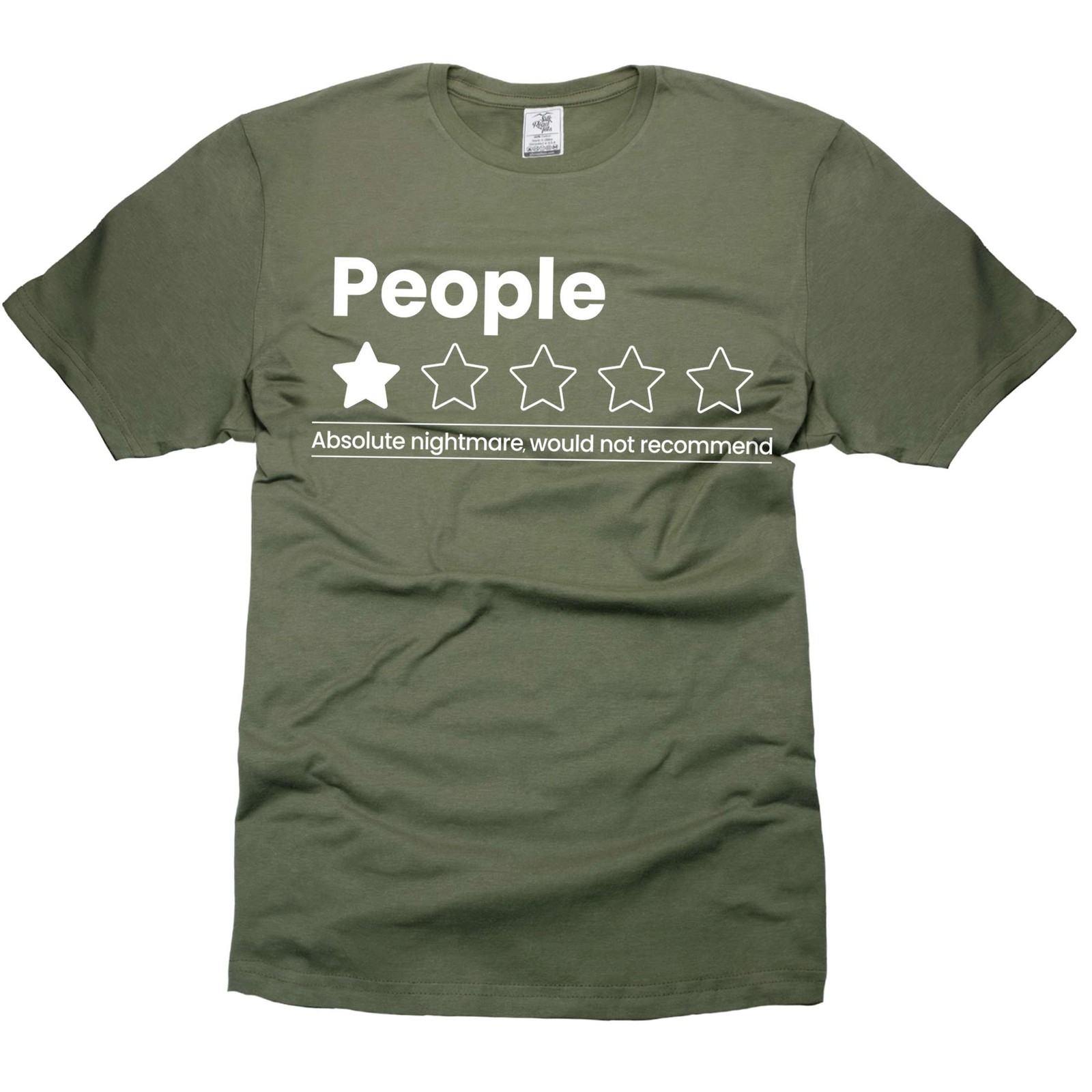 Funny Introvert Shirt People Not Recommend T-Shirt Anti Social Person Gift Tee gallery
