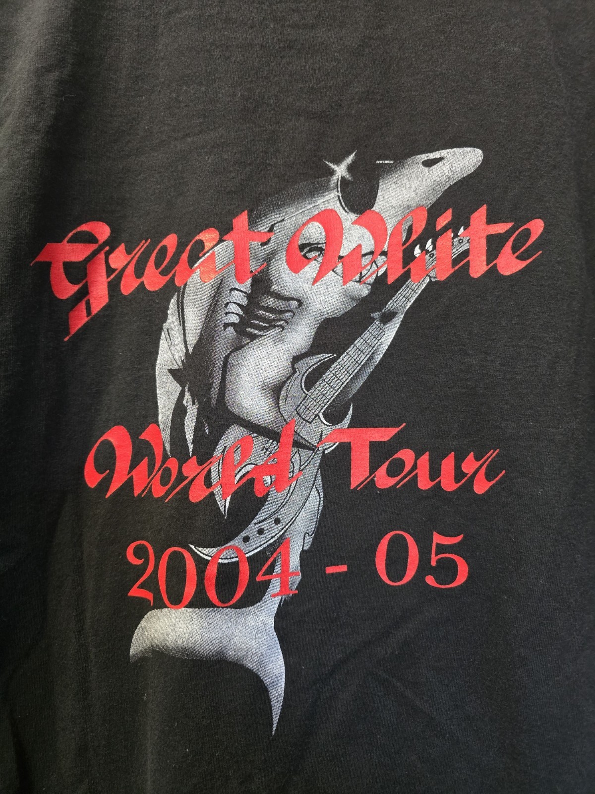 Vtg Great White World Tour 2004-2005 T Shirt XL Rock N Roll Band gallery