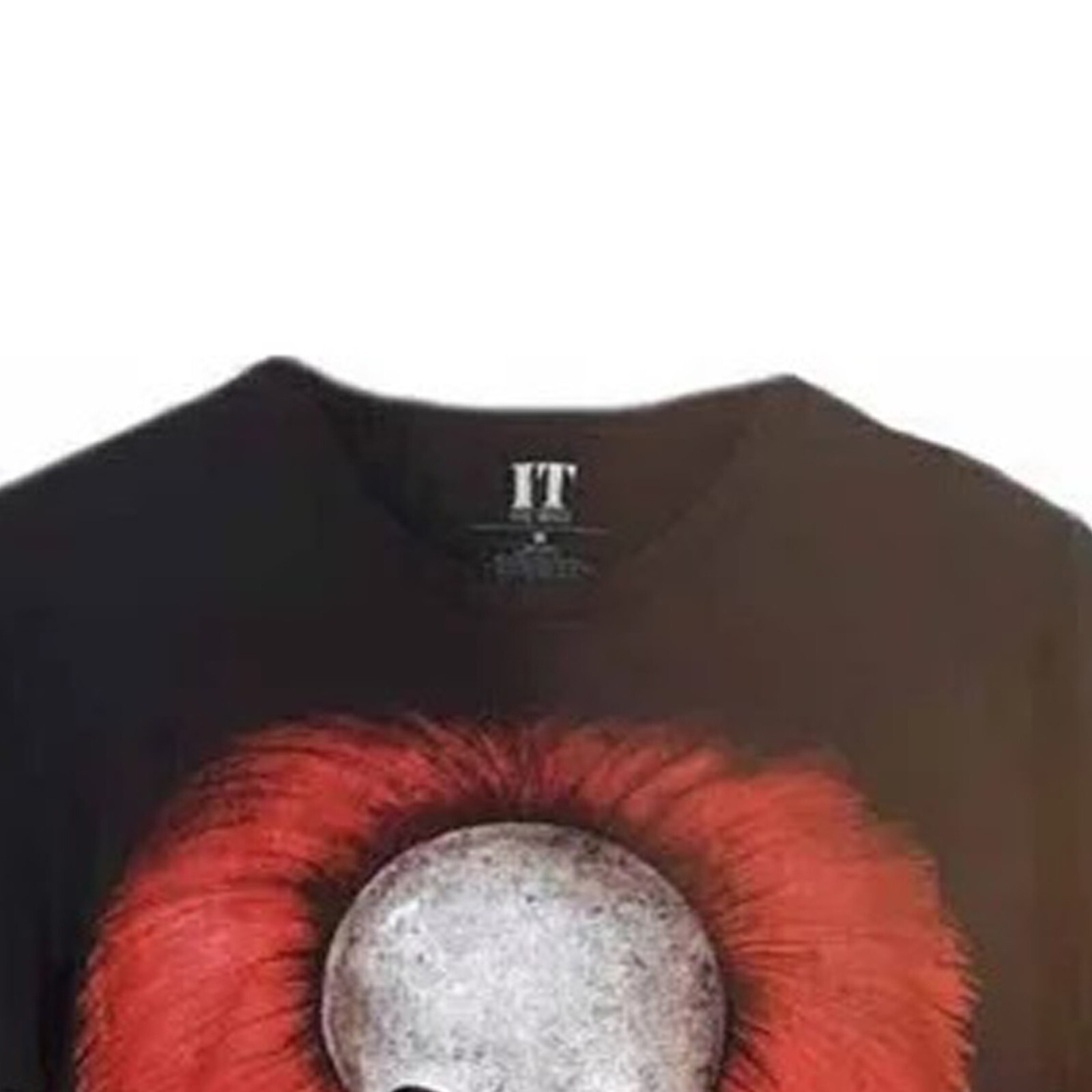 IT The Movie Pennywise Face Men's Blended Fabric Black T-Shirt Size XXL - NWT gallery
