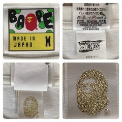 Aoyama Exclusive One Piece × BAPE CAMO Shanks T-shirt A Bathing Ape Size M
