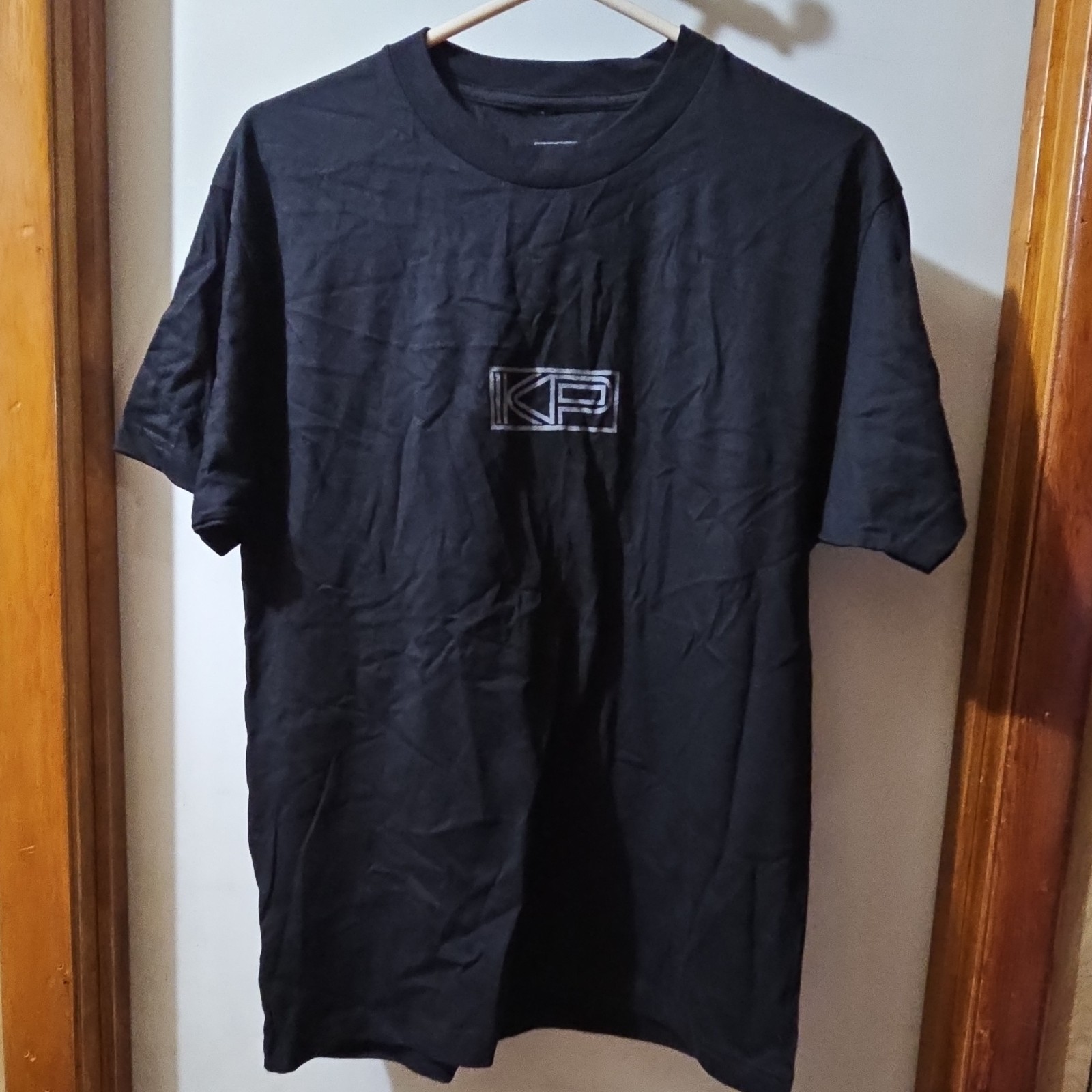 The Thread Shop Logo Black Cotton Graphic Crew Neck Men's Short Sleeve T-Shirt L gallery