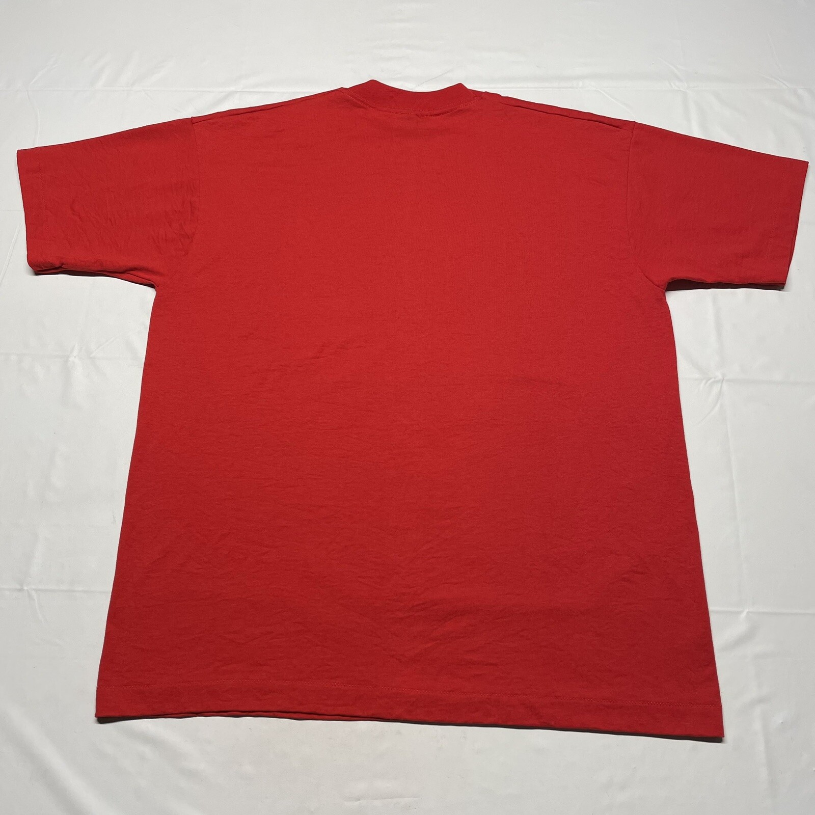 Vintage 90s Single Stitch T-Shirt Mens XL Red Circus Theatre Art Grunge USA Made gallery