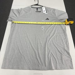 Adidas Train Essentials Feelready Training Tshirt Grey Heather Mens Size 2XL NWT
