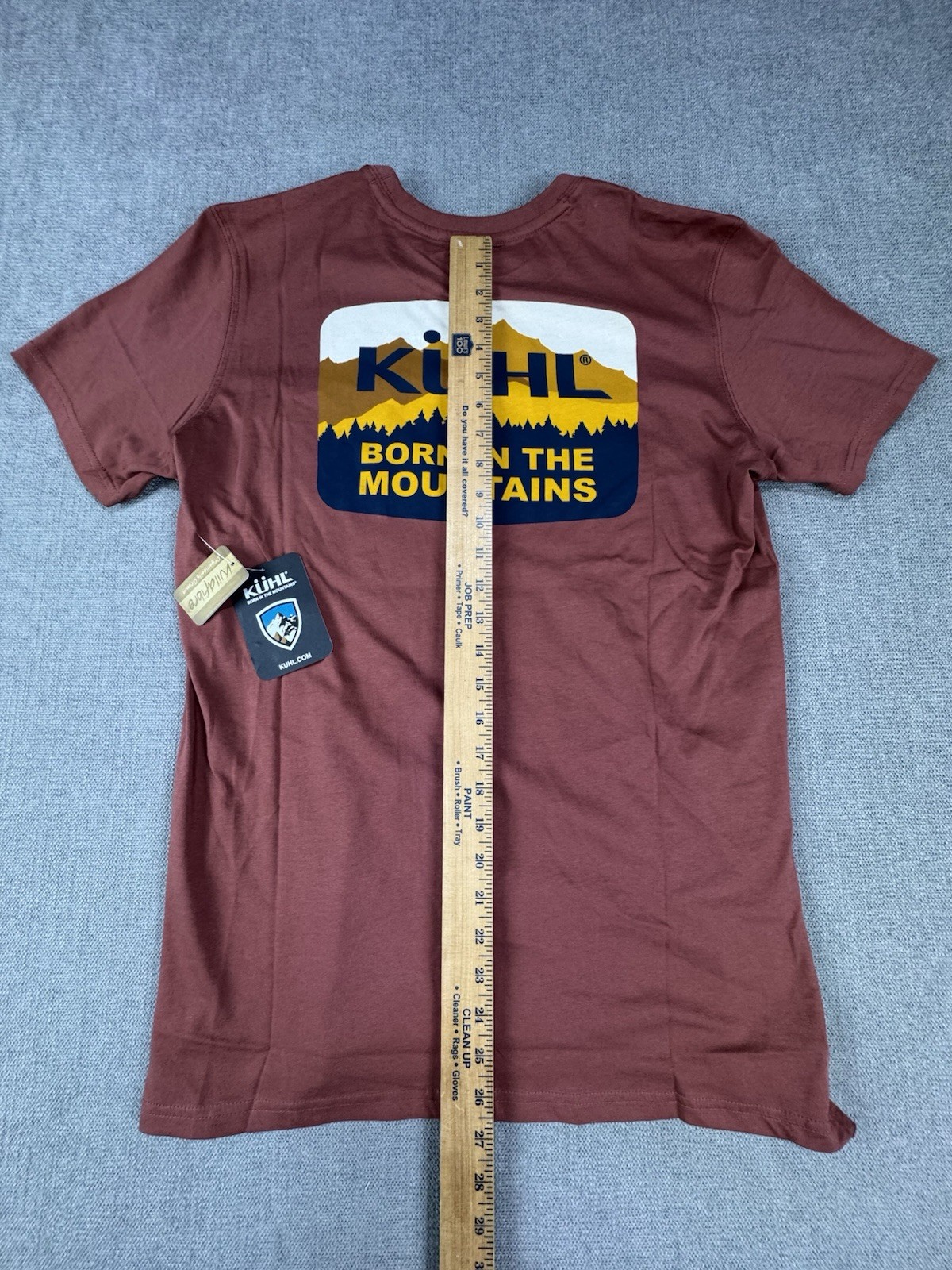 Kuhl Shirt Mens Medium Rust Organic Cotton Brown Hiking Trek New gallery