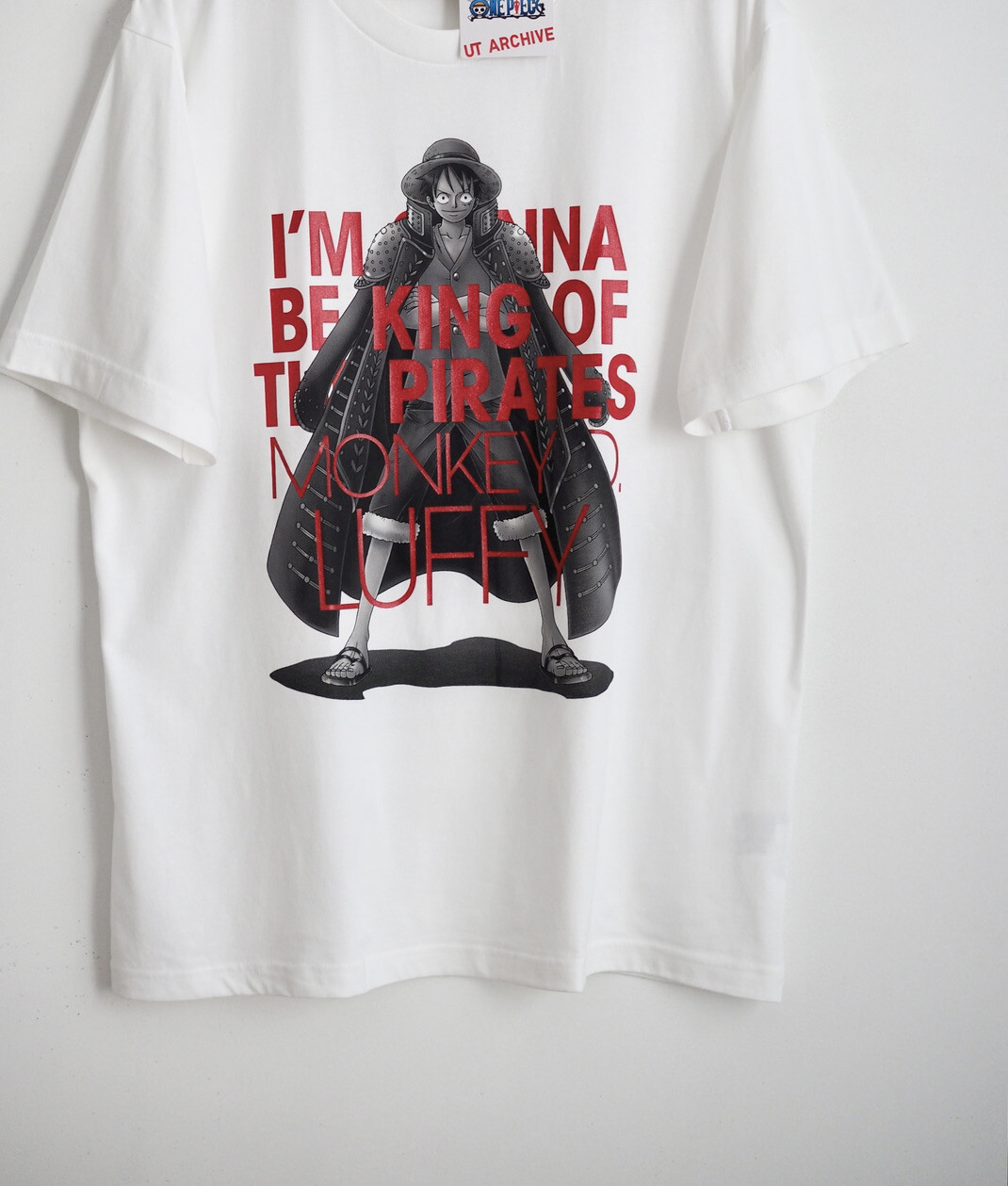 One Piece Monkey D. Luffy straw hat crew King of Pirates Uniqlo streetwear gallery