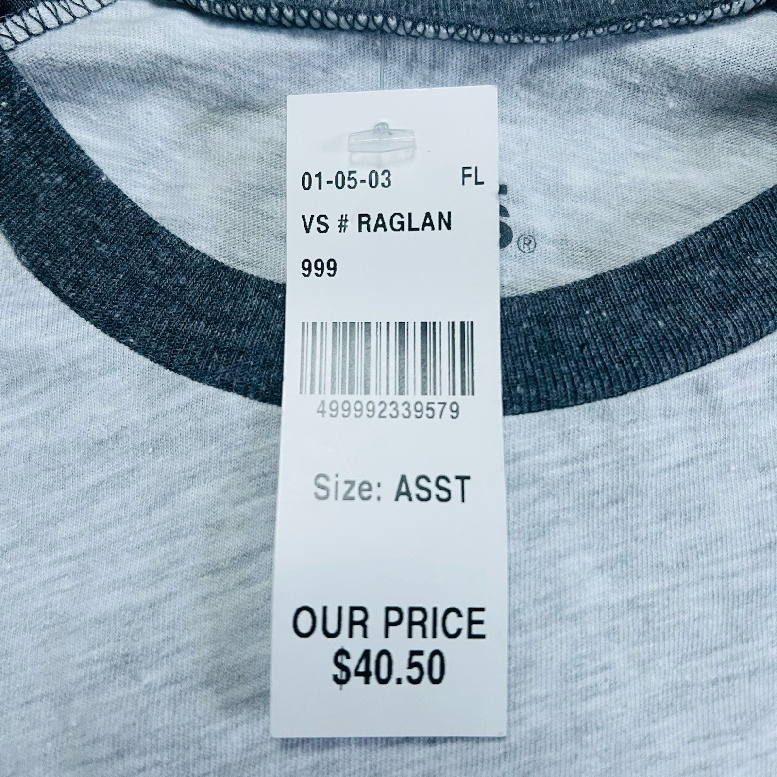 New Vans Off The Wall Gray Off White Long Sleeve Cotton Shirt Men's Xtra Small gallery