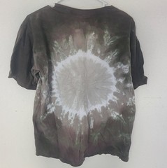 NWT Led Zeppelin Liquid Blue Tie Dye M Shirt Stairway Hermit Wizard 2006 Rare