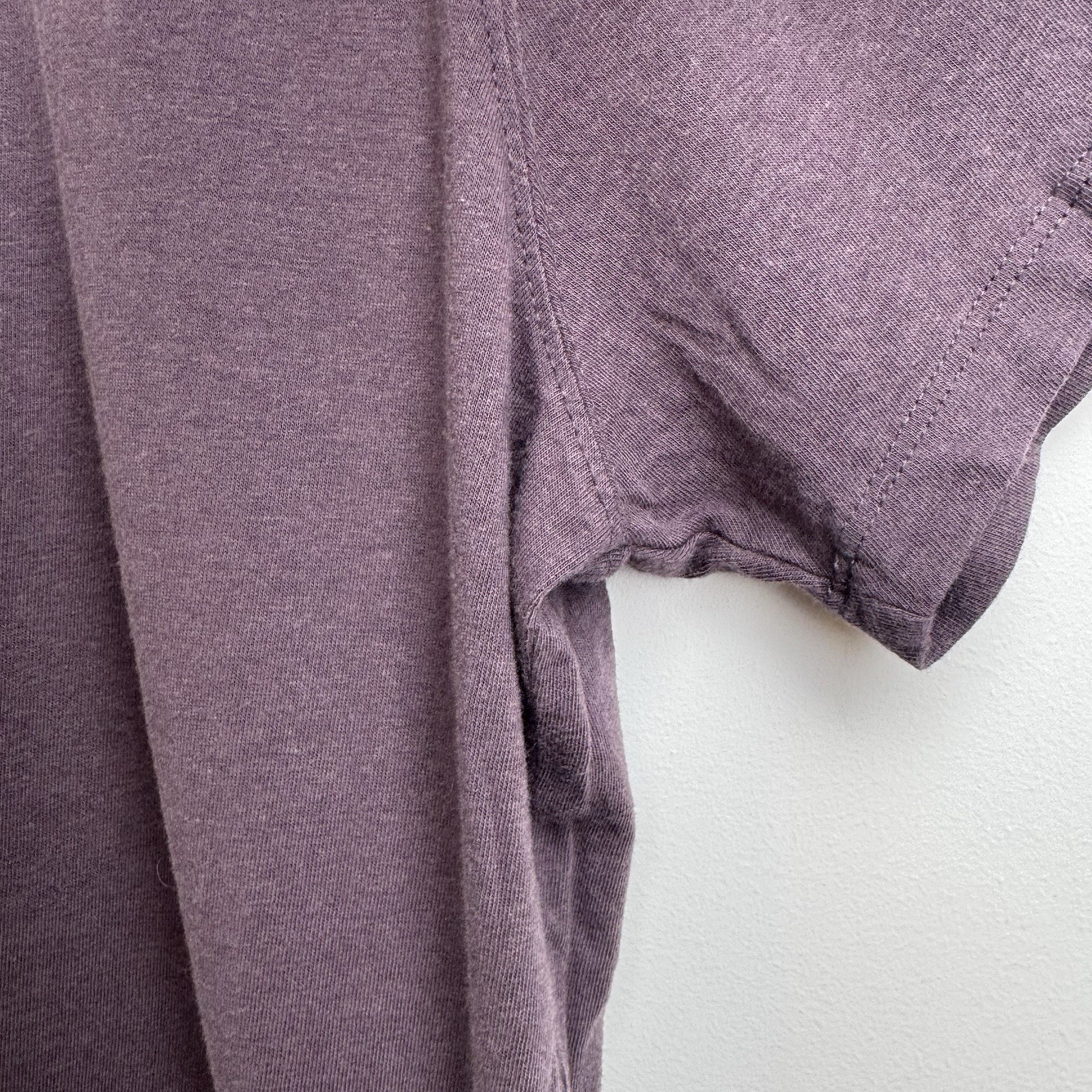 Onno Organic Cotton Shirt Mens XXL Purple Bamboo Blend Eco Friendly Basic NWT gallery