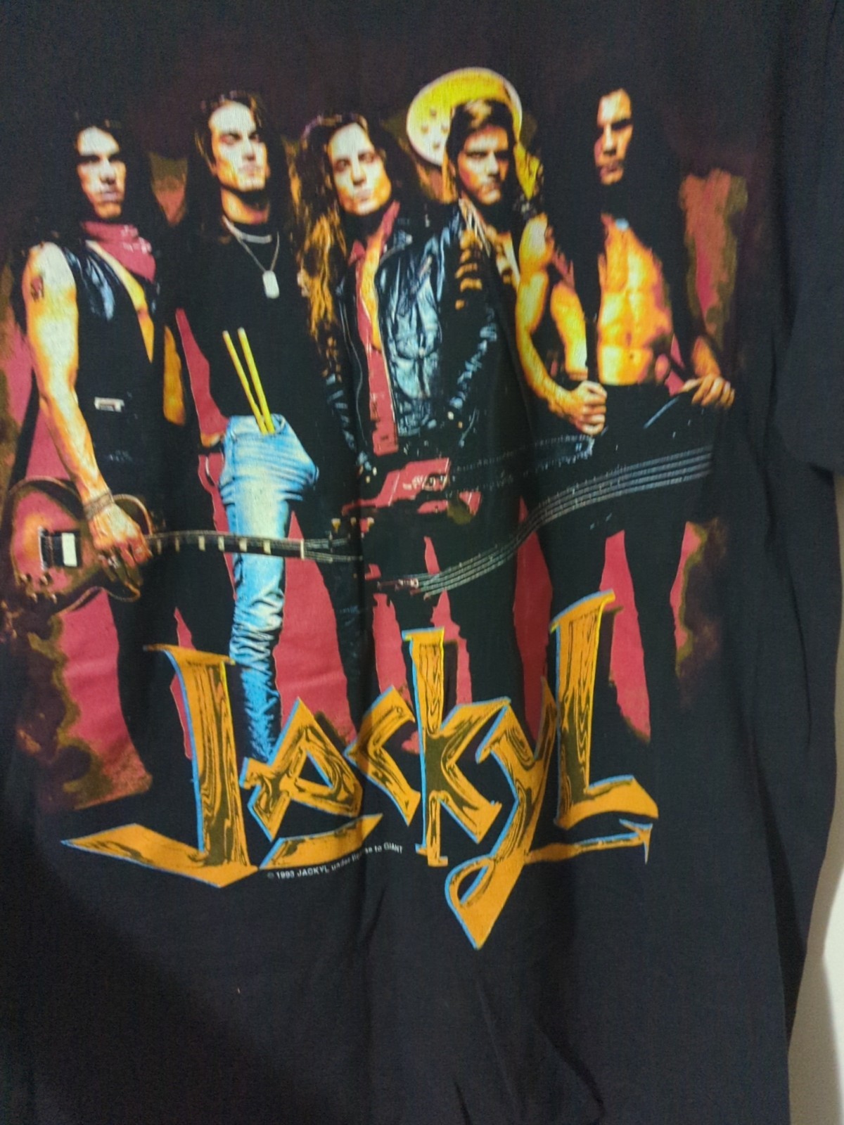 90s Band 1993 Jackyl Always On Tour T Shirt By Sof Tee Teehays Giant Men L S5 gallery