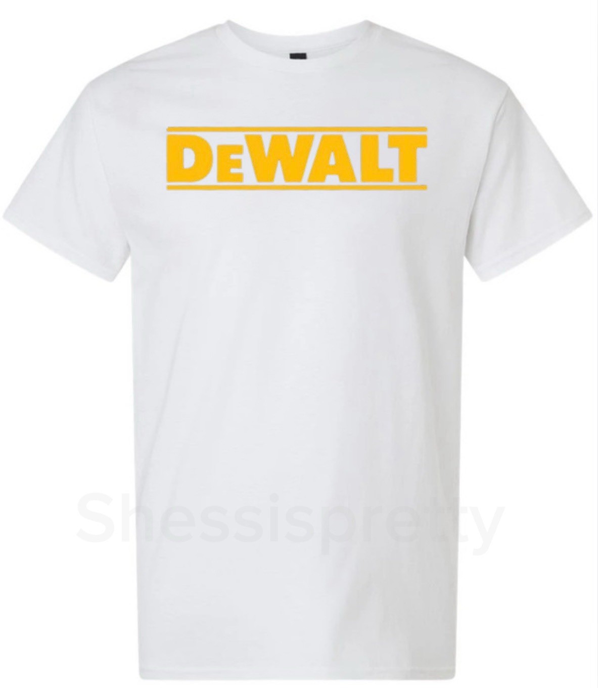 DeWALT Men's T-Shirt – 100% Cotton, Heavy-Duty Work Shirt with Logo gallery