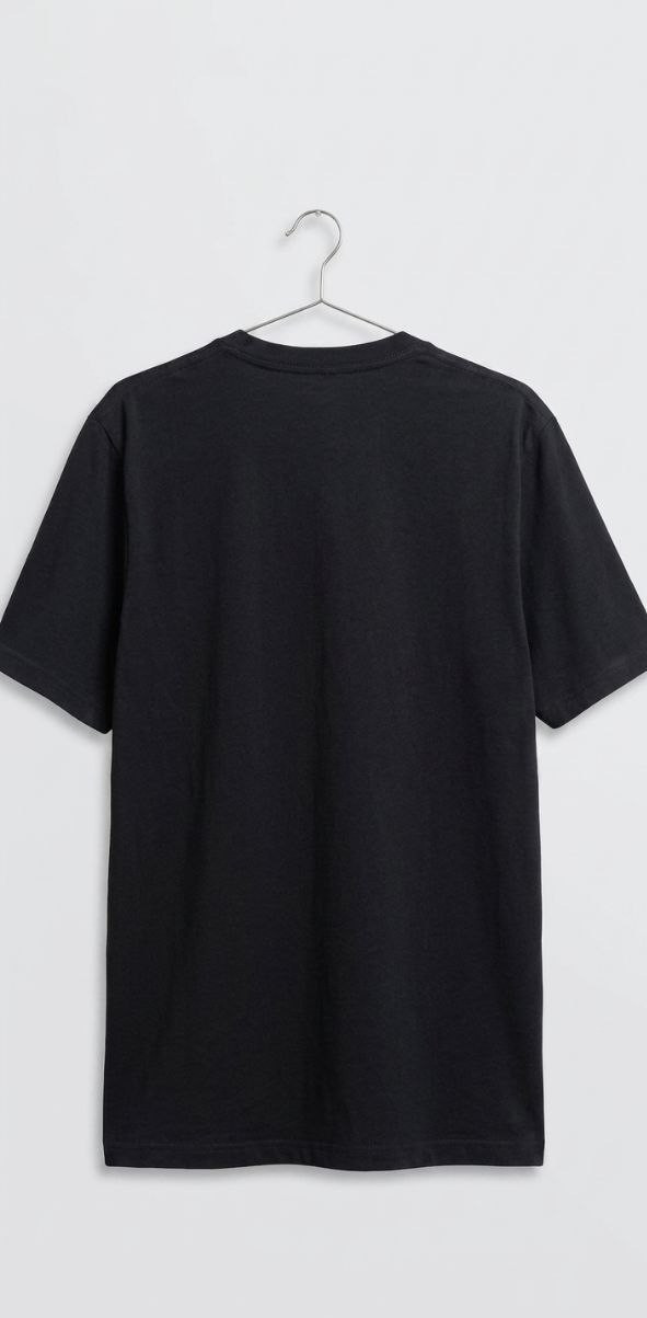 Adidas Mens V-Neck T-Shirt Black Embroidered Logo Size M Short Sleeve Indonesia gallery