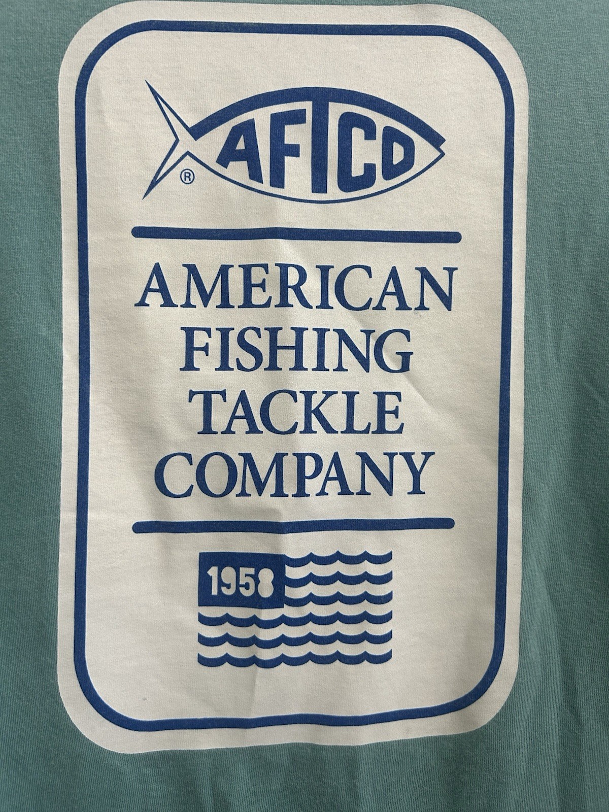 Aftco Cotton Fishing Long Sleeve Shirt Men's XL Pocket gallery