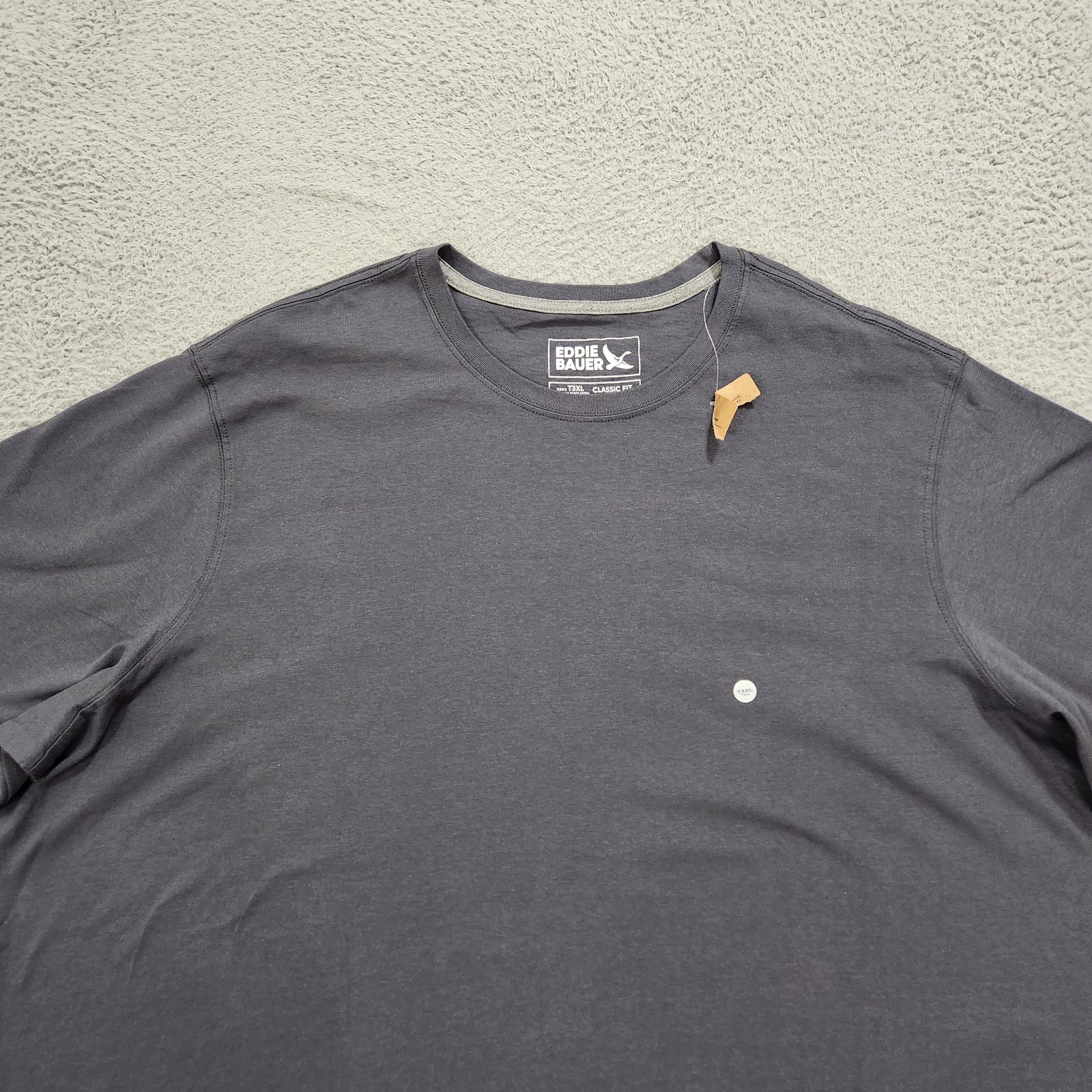 Eddie Bauer Shirt Mens T3XL Gray Classic Fit Short Sleeve Everyday Legend Tee gallery