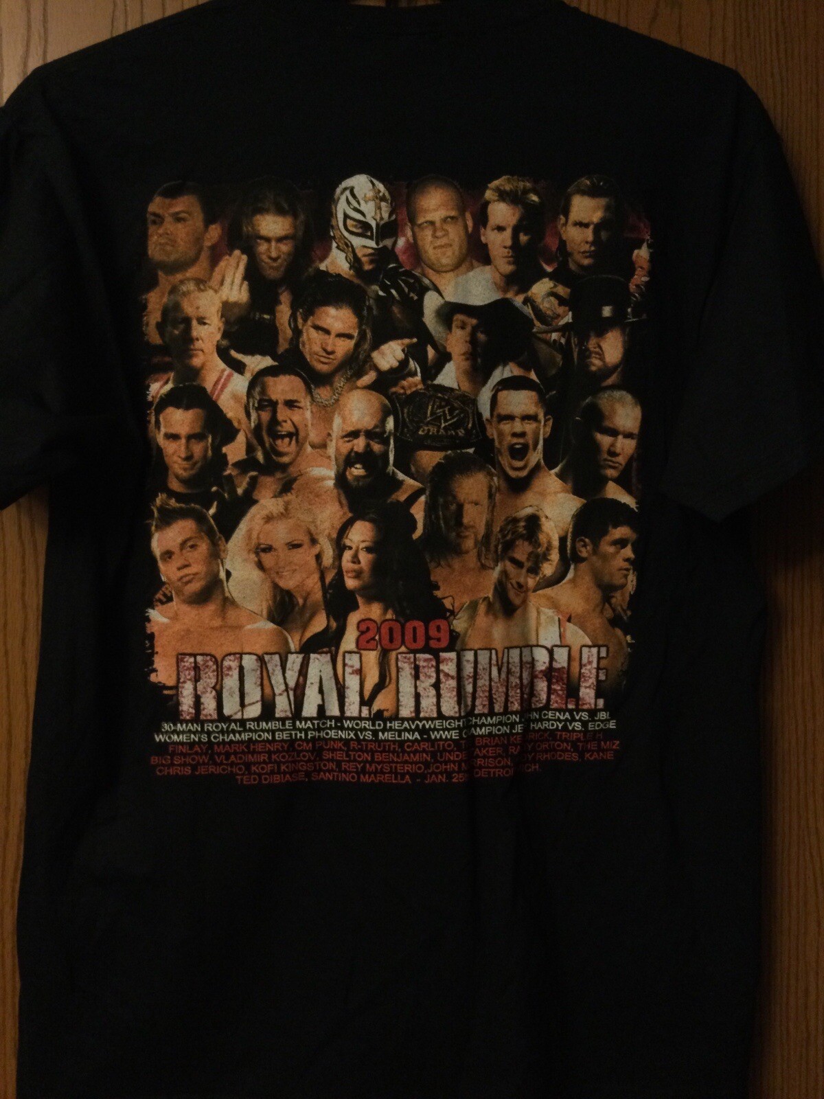 WWE Royal Rumble - 1/25/2009 -Detroit, Michigan (John Cema, Undertaker) -Black/L gallery