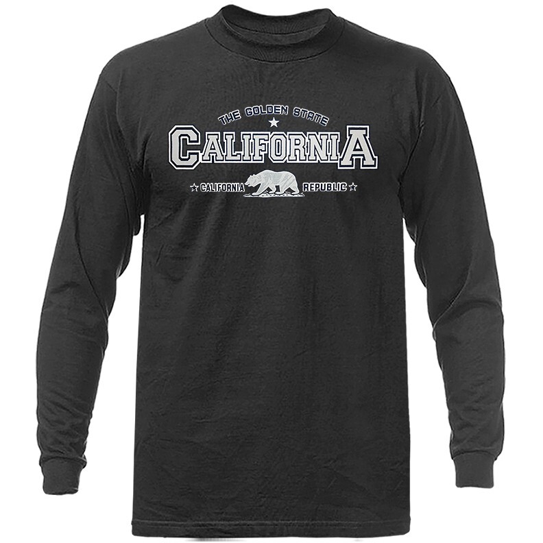 Golden State California Republic Cali Bear Cali Life Graphic Long Sleeve