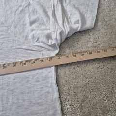 Faherty Cloud Cotton Henley Shirt Mens 2XL Beige Stretch Preppy Minimalist New