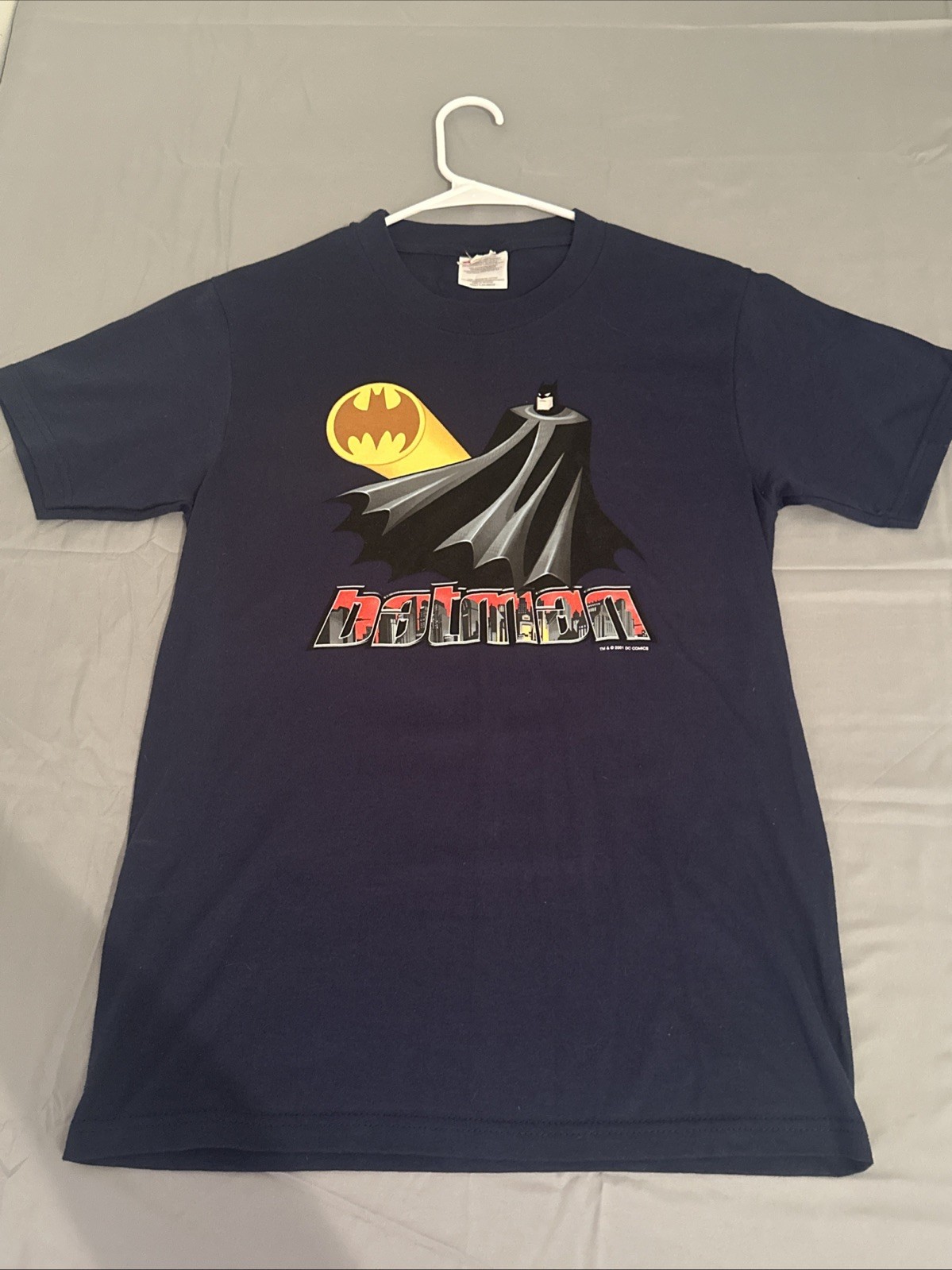 *DEADSTOCK* 2001 Vintage Batman Shirt DC Comics Adult Small gallery