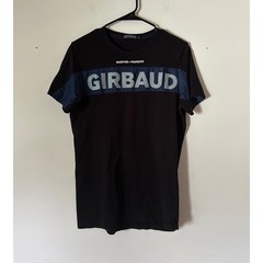 Marithe Francois Girbaud Mens Graphic T-Shirt Black Blue Logo Streetwear Small