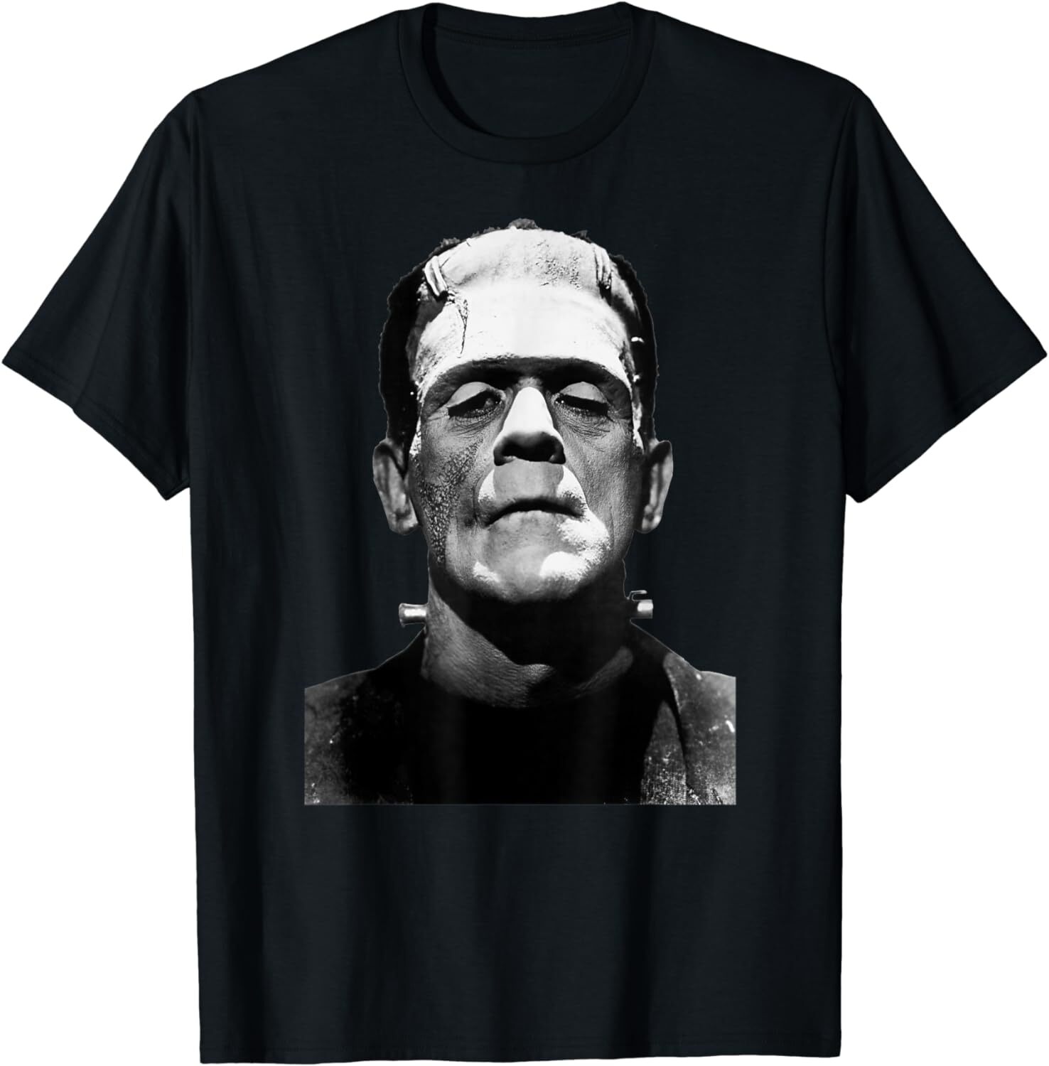 Classic Halloween Monster Horror Movie Frankenstein Monster T-Shirt, S-5XL
