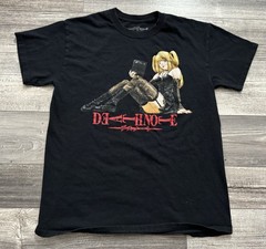 Death Note Misa Amane T-Shirt Adult Size Medium Anime Manga Shonen Jump Black