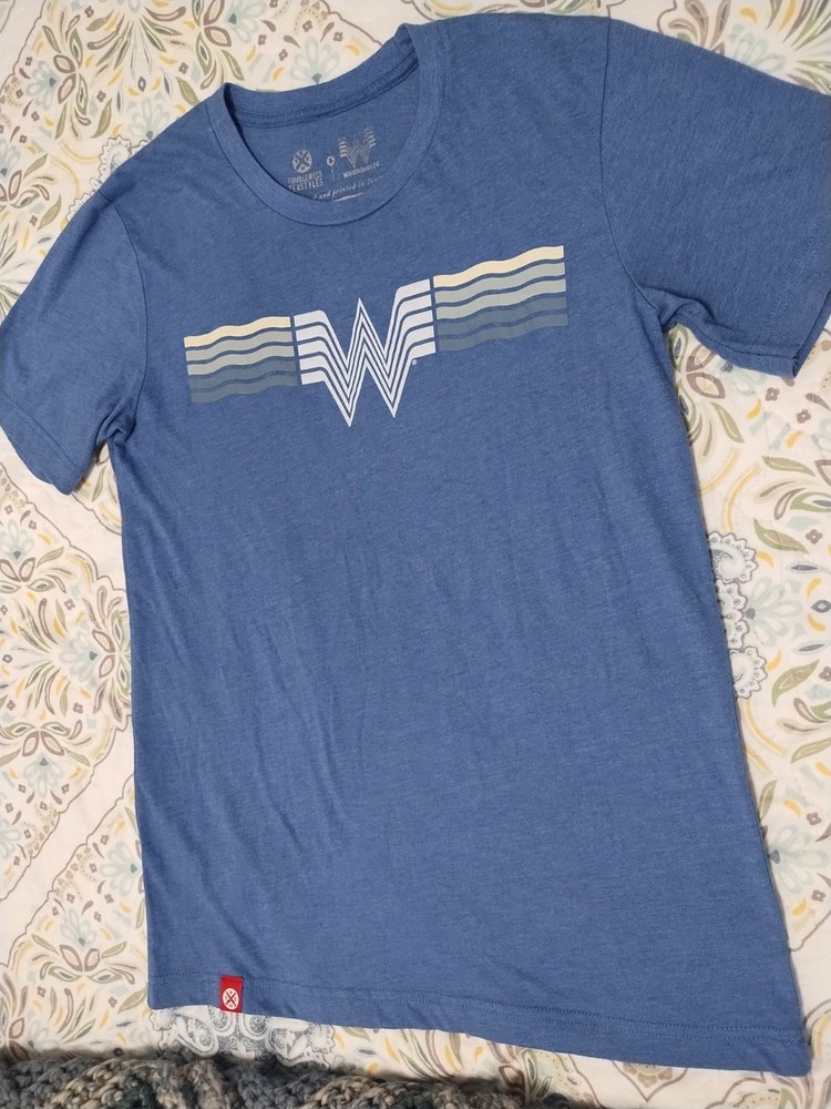 Whataburger & Tumbleweed Texstyles “WHATABURGER” Blue T Shirt Small