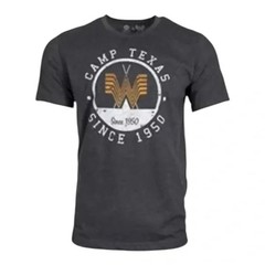 Tumbleweed Texstyles Men’s Whataburger Camp Texas Gray T-Shirt Small EUC