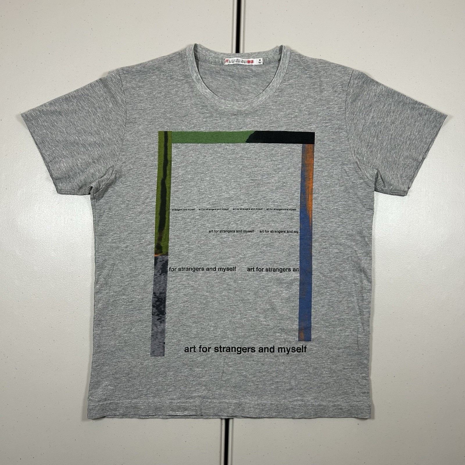 MoMA x UNIQLO Franklin Evans Art T Shirt M "art for strangers and myself" 2012 gallery