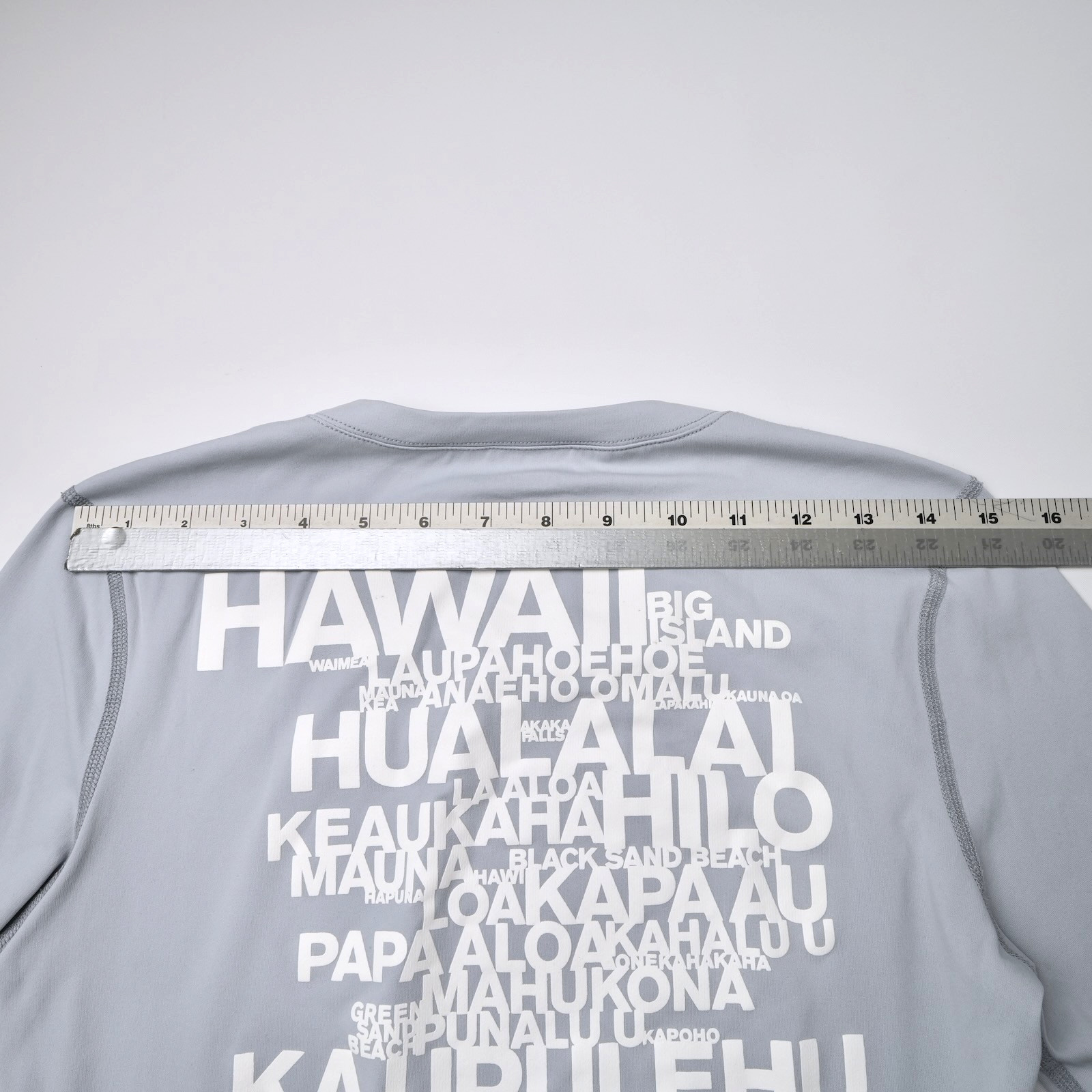 James Perse Hualalai Hawaii UPF 40 Sun Shirt Mens Size 1 Made in USA Blue Resort gallery