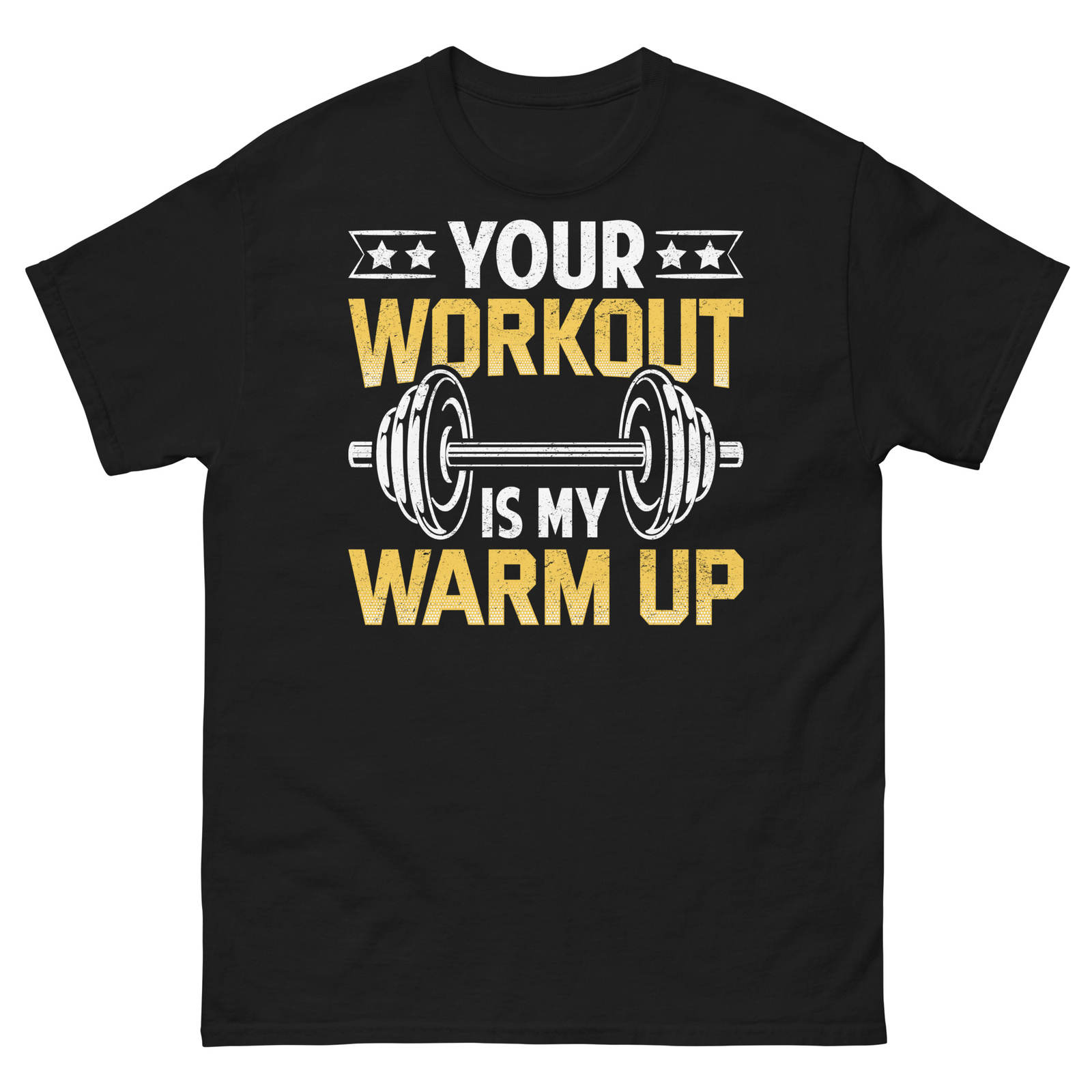Your Workout Is My Warm Up Fitness Gym Personal Trainer Men's Classic Tee gallery