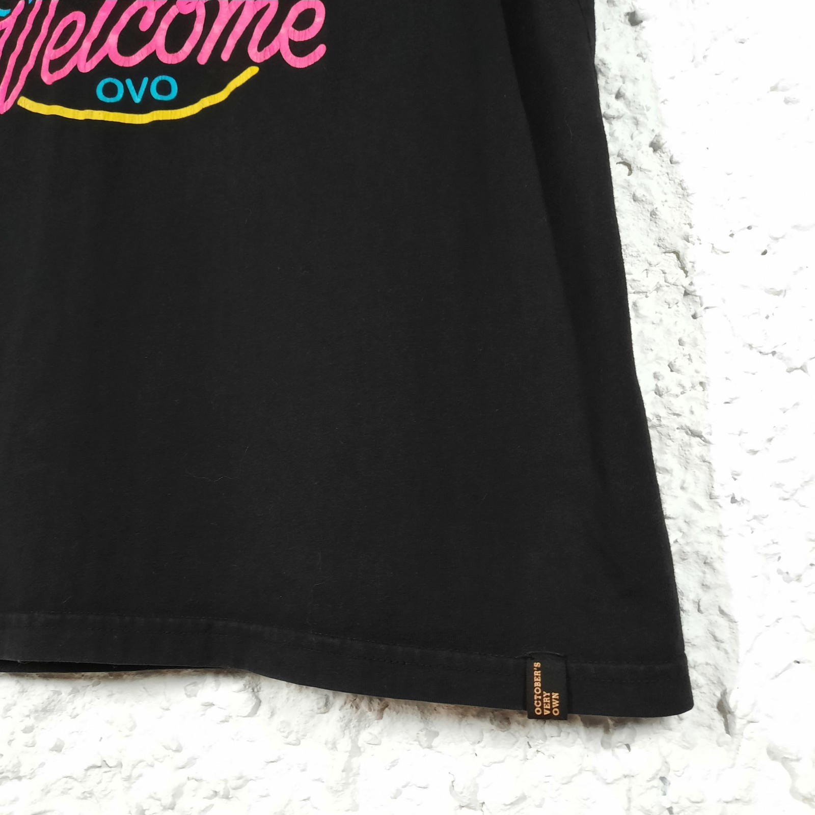 Octobers Very Own T Shirt Mens Black OvO 100% Combed Cotton Canada Drake Medium gallery
