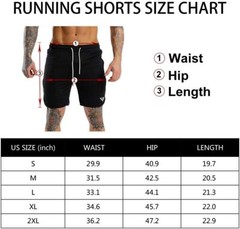 Wangdo Men’s Workout Shorts 7″ Running Athletic Bike Medium, Black