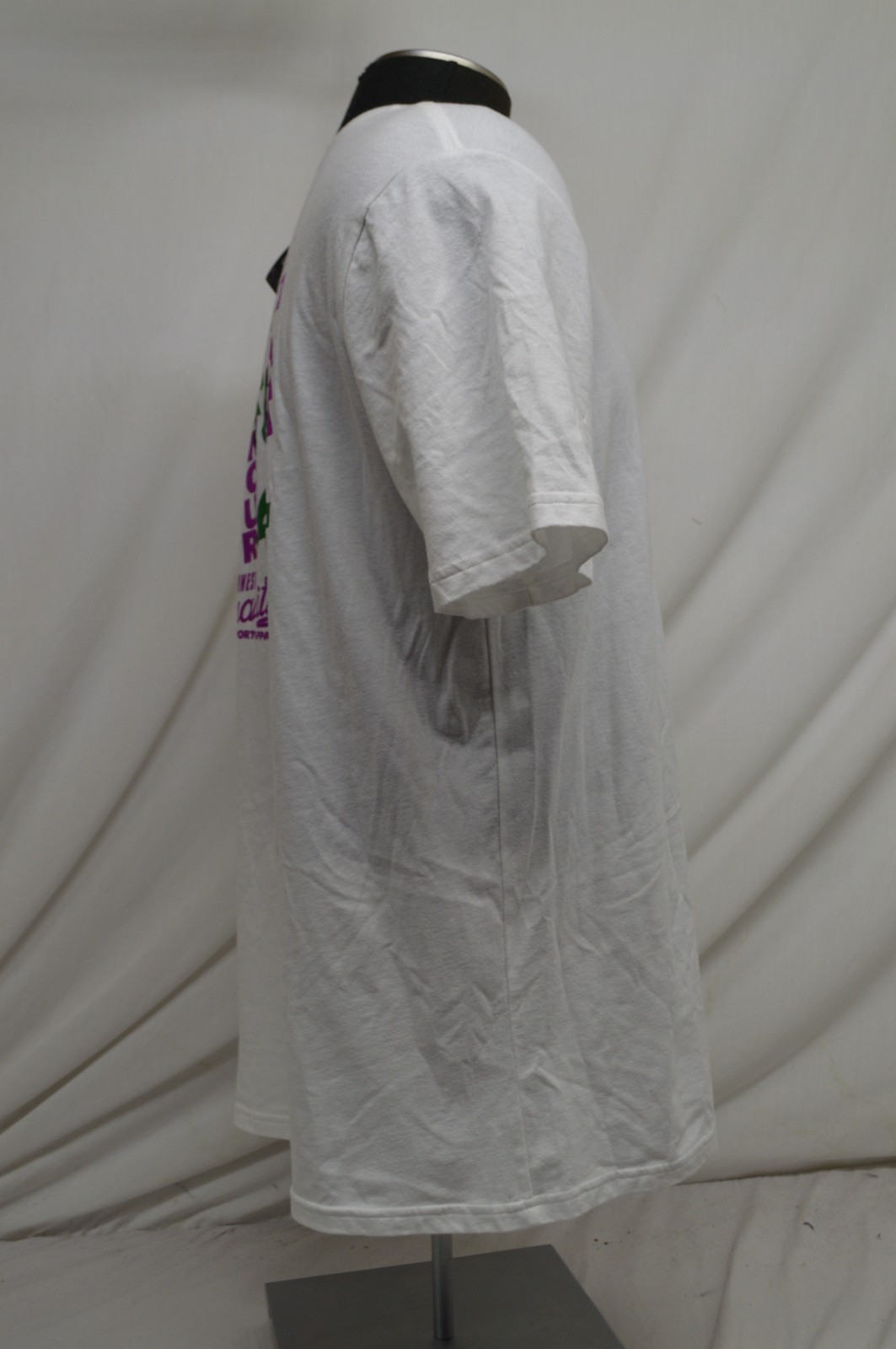 NEW Under Armour Men's Large Vintage Type T-Shirt White Loose NWT gallery