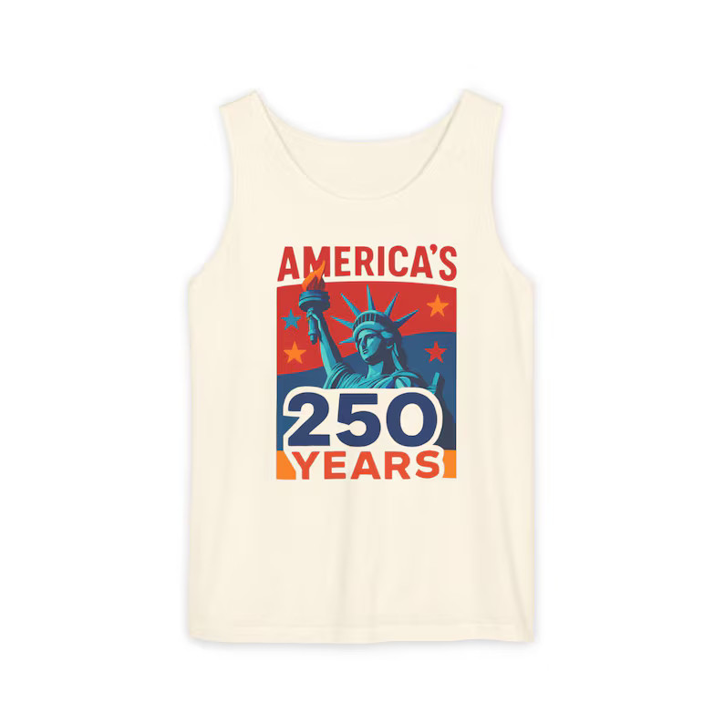 America Statue of Liberty Tank Top gallery