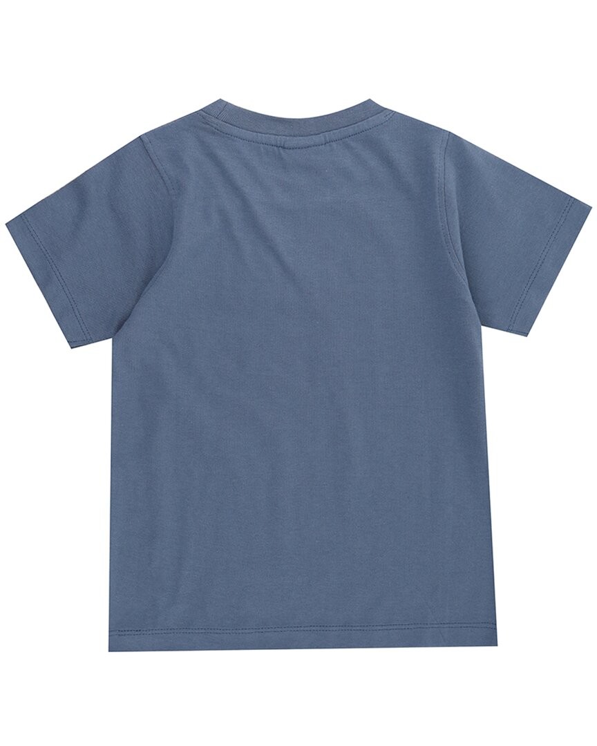Turtledove London Sundaze Text Print T-Shirt Blue 0-6 Months gallery