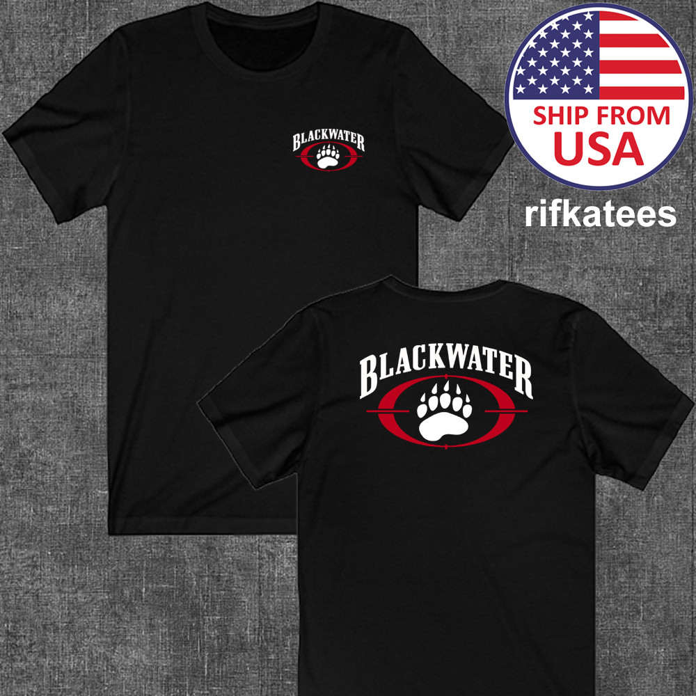 Blackwater Black Water Security Men’s Black T-Shirt Size S to 5XL