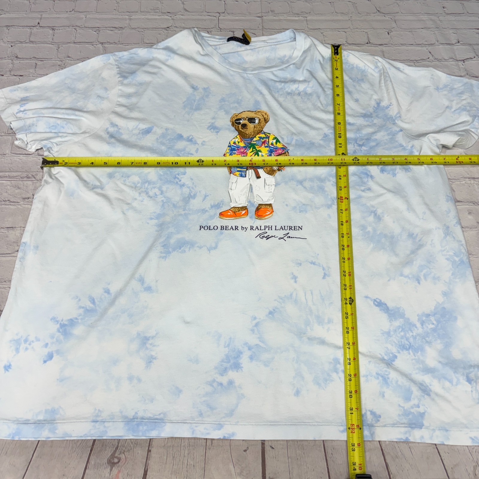 Polo Ralph Lauren Men Summer Polo Bear Print T-Shirt Tee Size 4XB 4X Big D113 19 gallery