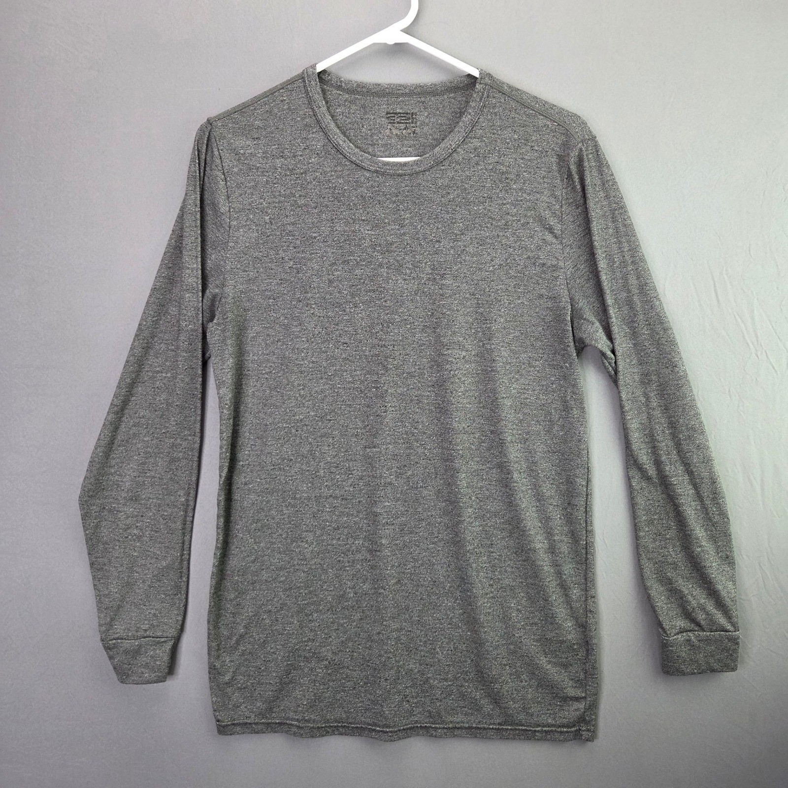 32 Degrees Heat Long Sleeve Shirt Mens Medium Grey Base Layer Crew Neck T1219529 gallery