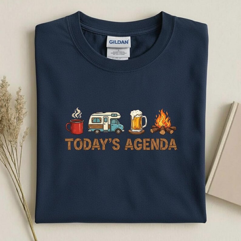 Camping Lifestyle Funny Quote Comfort Tee Shirt Gift Idea Men Women Unisex gallery