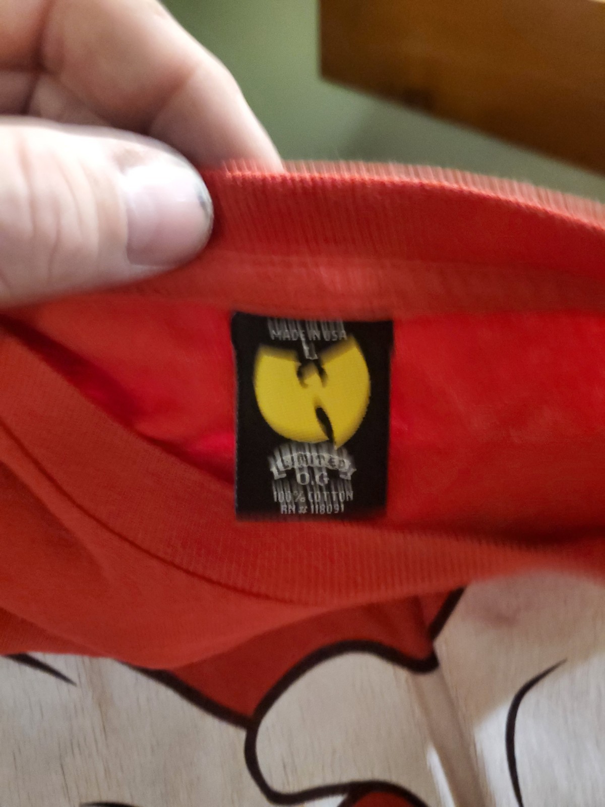 Rare Wutang Brand Limited Mickey Hands Mash Up. Dope Vintage Shirt O.g gallery