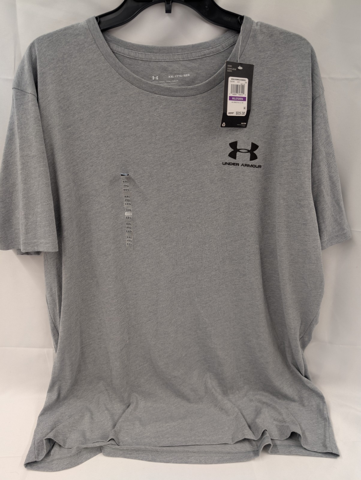 Mens Under Armour 1326799 UA Sportstyle Left Chest Tee Short Sleeve Shirt Sz XXL