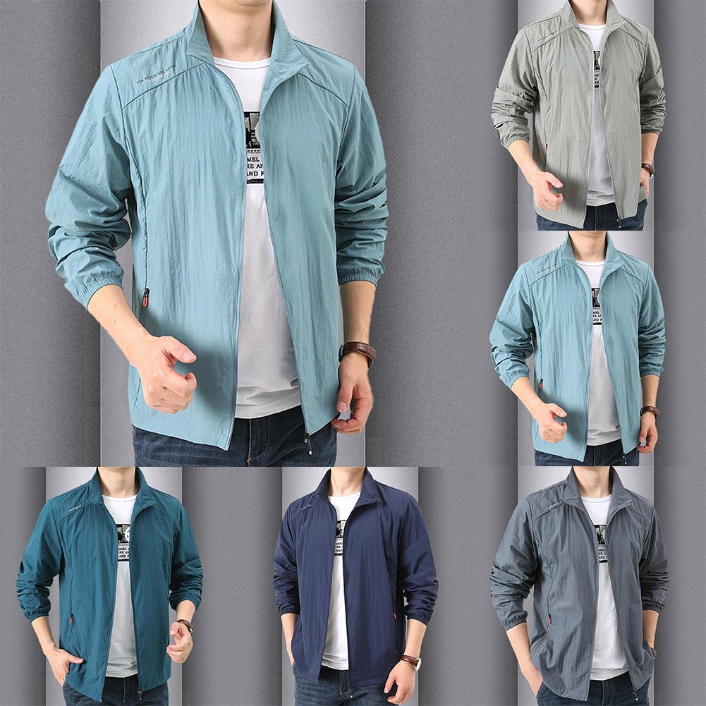 Functional Menswear Breathable Sun Protection Outwear Suitable For All Seasons gallery
