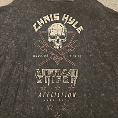 Affliction CK Chris Kyle American Sniper Live Free T-Shirt Men’s Size 2XL XXL