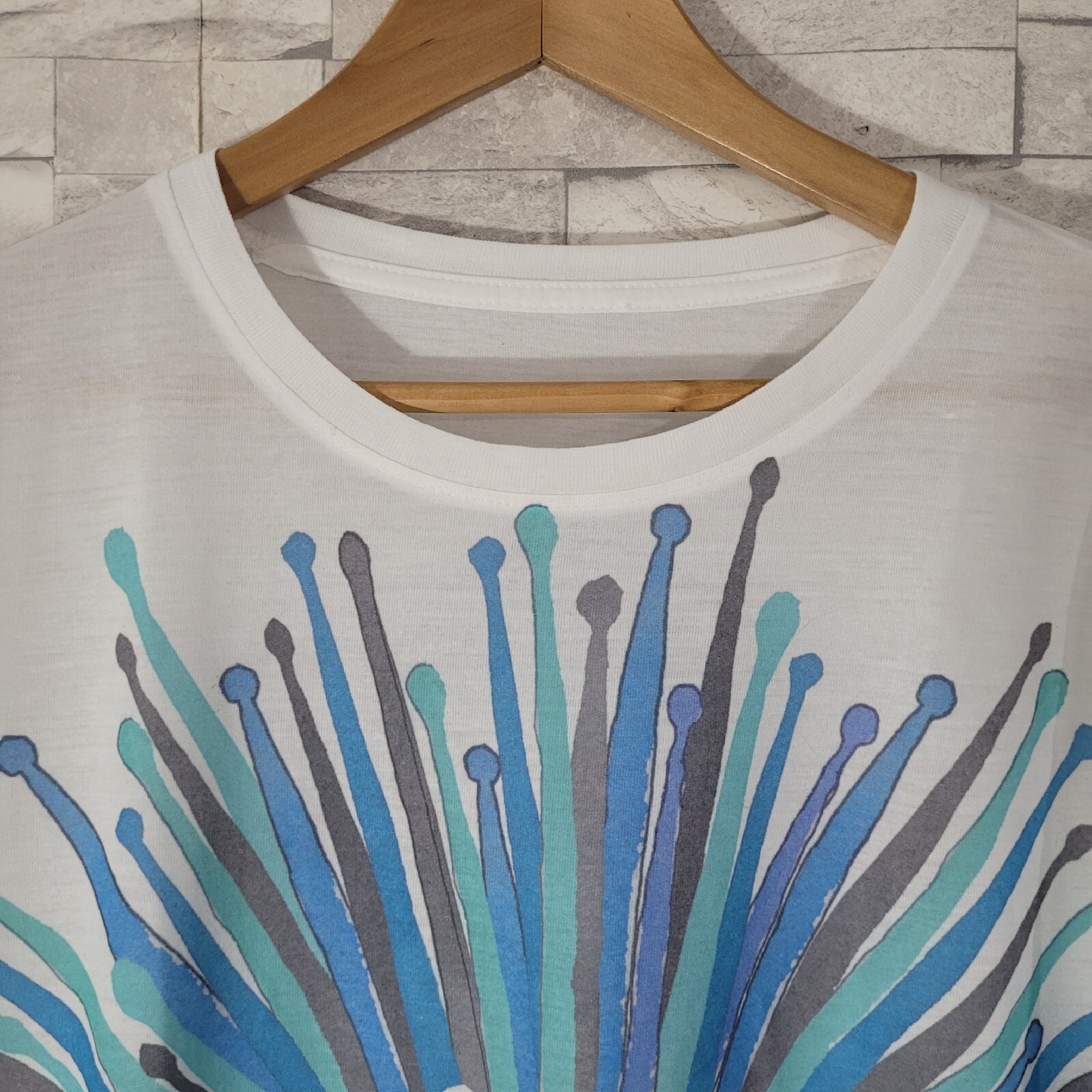 Mens BANDA NA RUA T Shirt Top Medium SAMBA HONLEY White gallery
