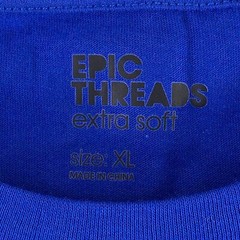 Epic Threads Men’s XL Blue White Black Short Sleeve Crew Neck Tees 3 Pack NWT