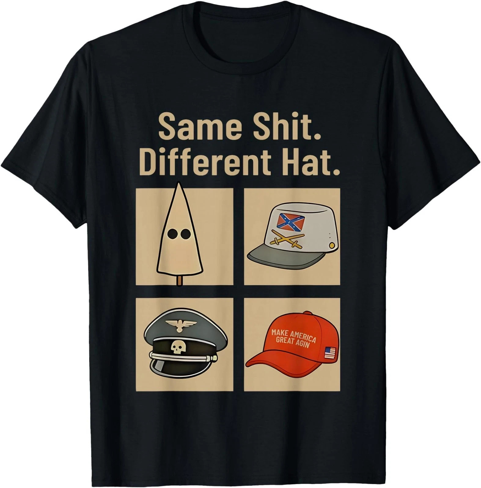 Same Sh*t Different Hat T-shirt, Unisex Tee gallery