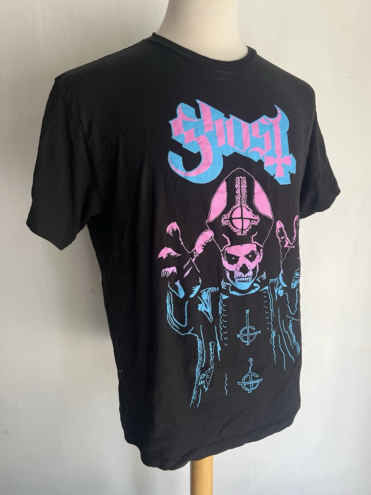 GHOST (2023) Official Merchandise "Papa Emeritus" Band T-Shirt Size Large gallery